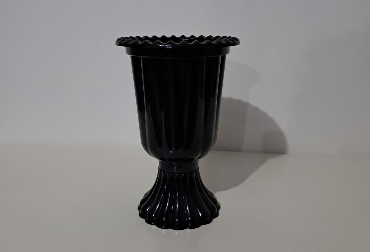 Vaso Concha Preto - Olivete Filgueira
