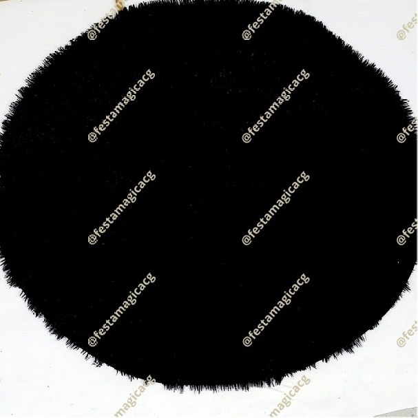 Capa Preta Painel Redondo 50Cm - Olivete Filgueira