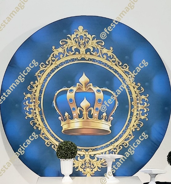 Painel Realeza Azul - Olivete Filgueira