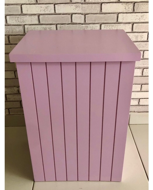 Mesa Cubo Lilás Mdf  - Olivete Filgueira