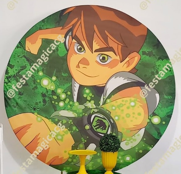 Painel Ben 10 - Olivete Filgueira