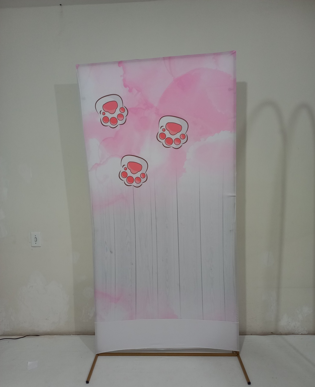 Painel Romano Retangular Tema Gatinho  - Olivete Filgueira