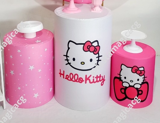 Capa Cilindros Hello Kitty - Olivete Filgueira