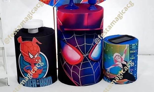 Cilindro Homem Aranha No Aranhaverso - Olivete Filgueira