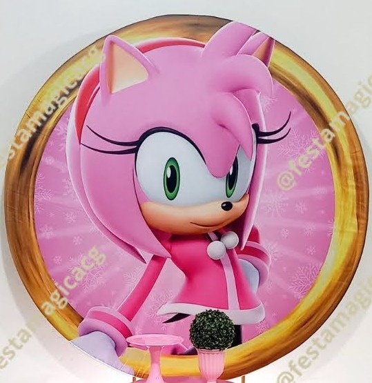 Painel Amy Rose  - Olivete Filgueira