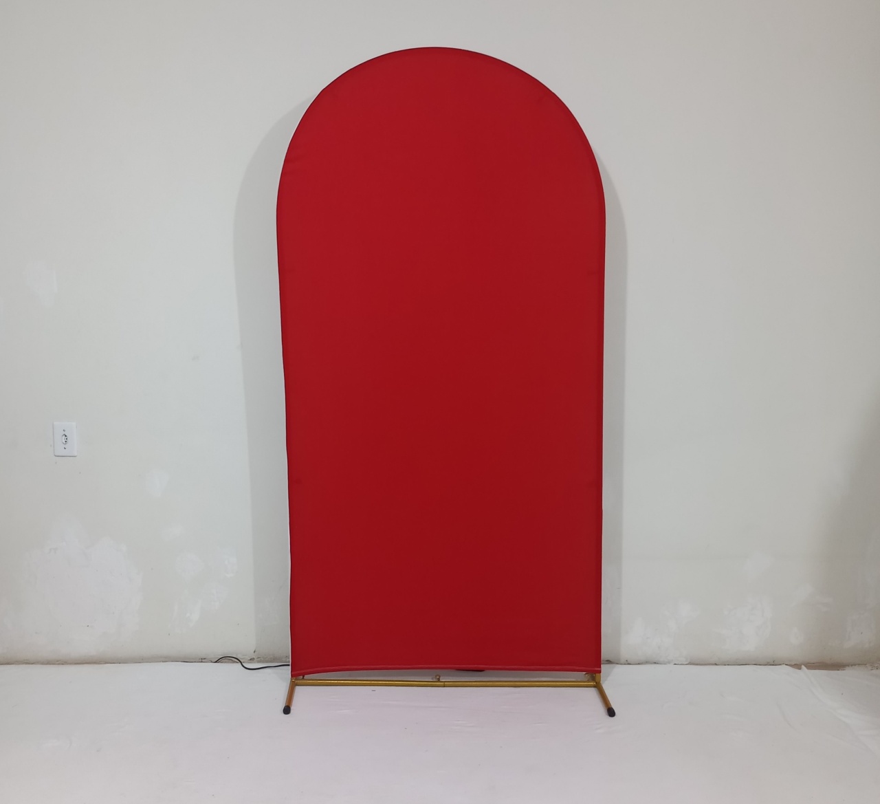 Painel Romano Vermelho/Preto - Olivete Filgueira