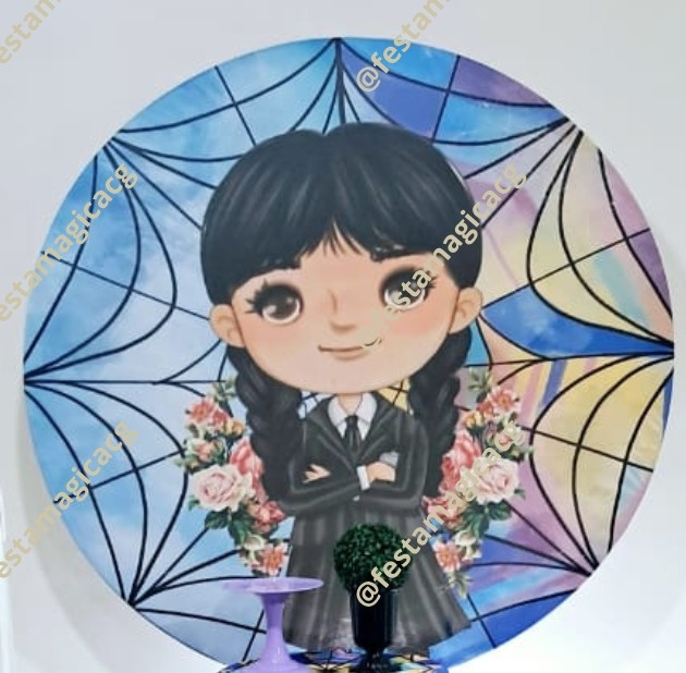 Painel Wandinha Boneca - Olivete Filgueira