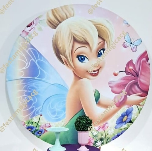 Painel Tinker Bell - Olivete Filgueira
