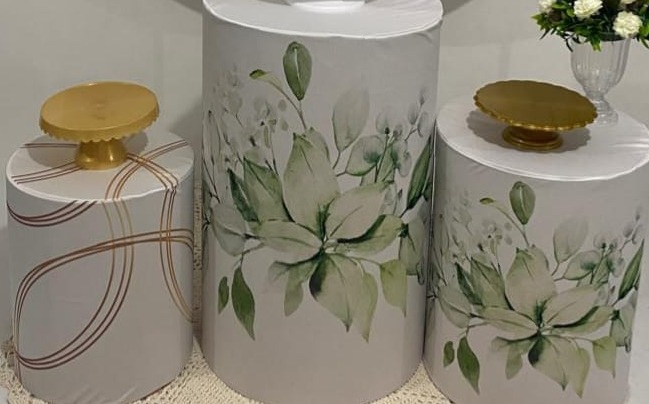 Capas Cilindros Folhagem - Olivete Filgueira
