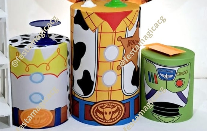 Cilindro Toy Story  - Olivete Filgueira