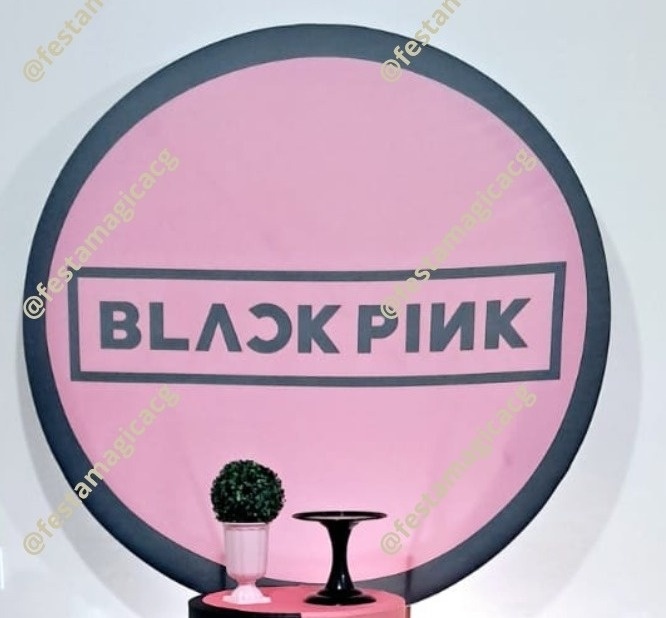 Painel Black Pink - Olivete Filgueira