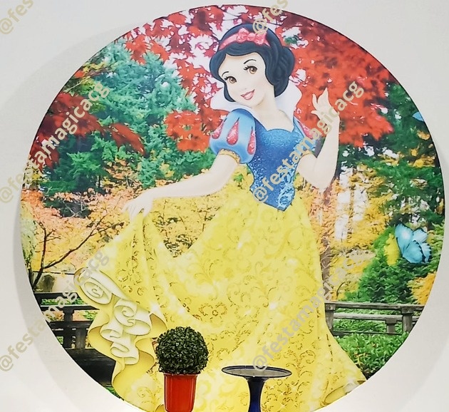 Painel Branca de Neve Bosque - Olivete Filgueira