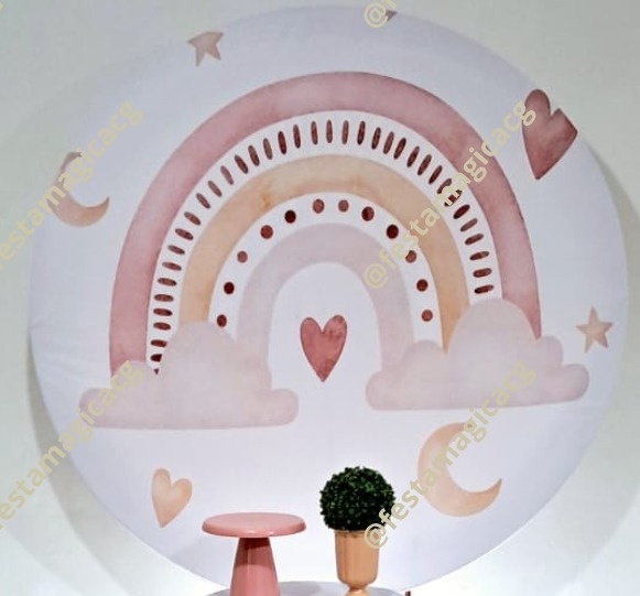 Painel Arco Iris Boho - Olivete Filgueira