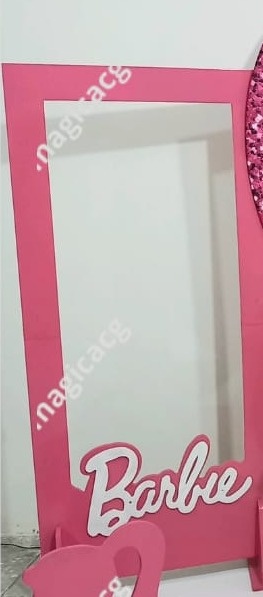 Painel Barbie Foto - Olivete Filgueira