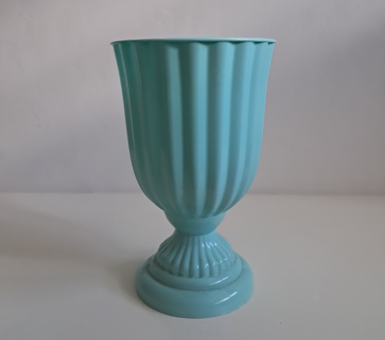Vaso de Planta Dubai P Azul Bebe - Olivete Filgueira