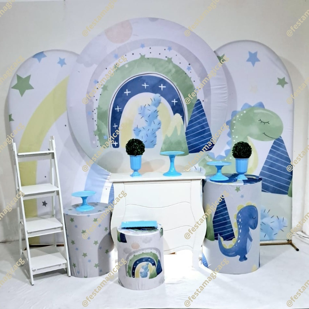 K4 Arco Iris Boho Menino - Olivete Filgueira