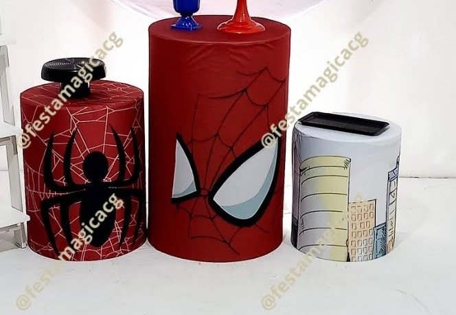 Cilindro Homem Aranha Baby - Olivete Filgueira