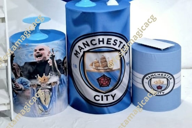 Capas de Cilindro Manchester City - Olivete Filgueira