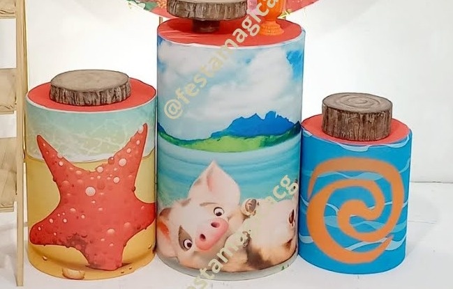 Cilindro Moana E Porco  - Olivete Filgueira