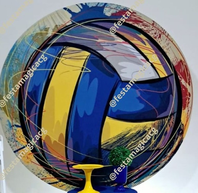 Capa Painel Redondo Volei - Olivete Filgueira