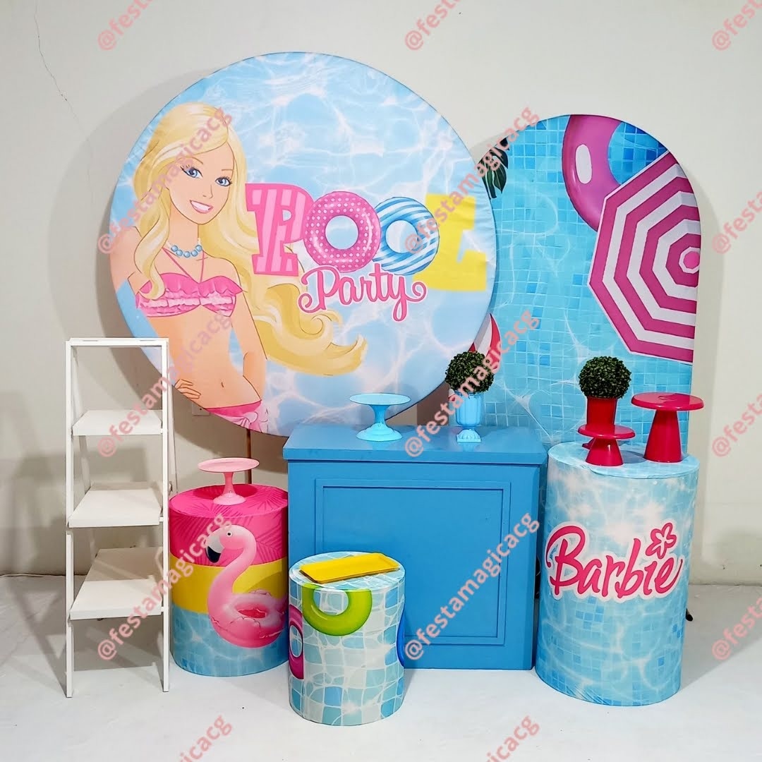 K3 Pool Party Barbie - Olivete Filgueira