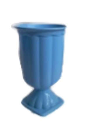 Vaso Grego Azul Bebê  - Olivete Filgueira