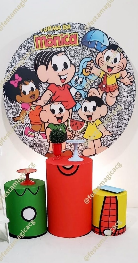 Kmini Turma da Monica Com Mileninha - Olivete Filgueira