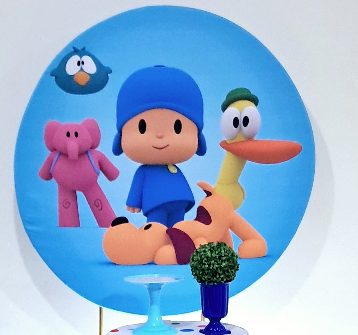 Painel Pocoyo  - Olivete Filgueira