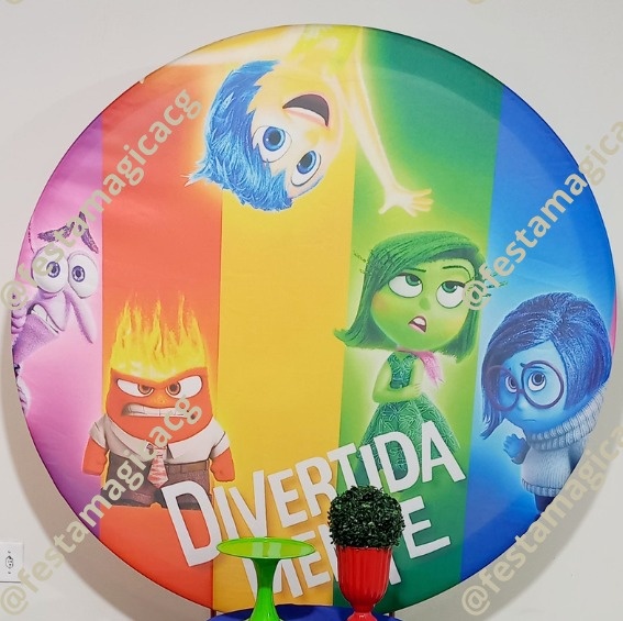 Painel Divertidamente 1 - Olivete Filgueira