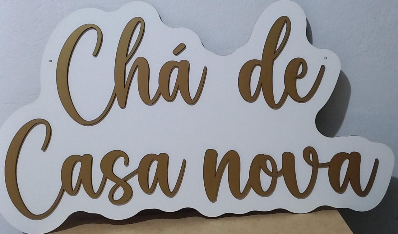 Chá de Casa Nova Mdf - Olivete Filgueira
