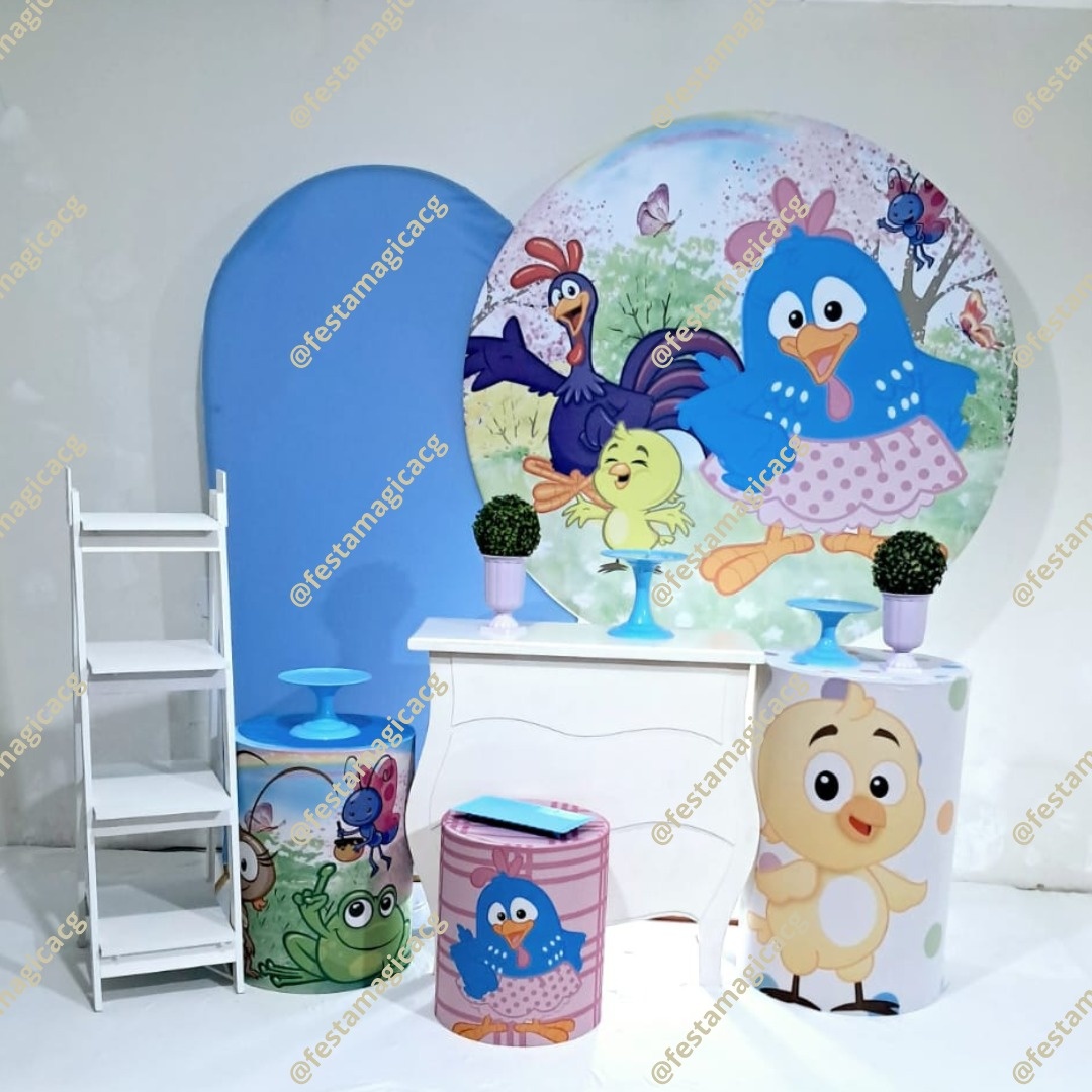 K3 Galinha Pintadinha Turma  - Olivete Filgueira