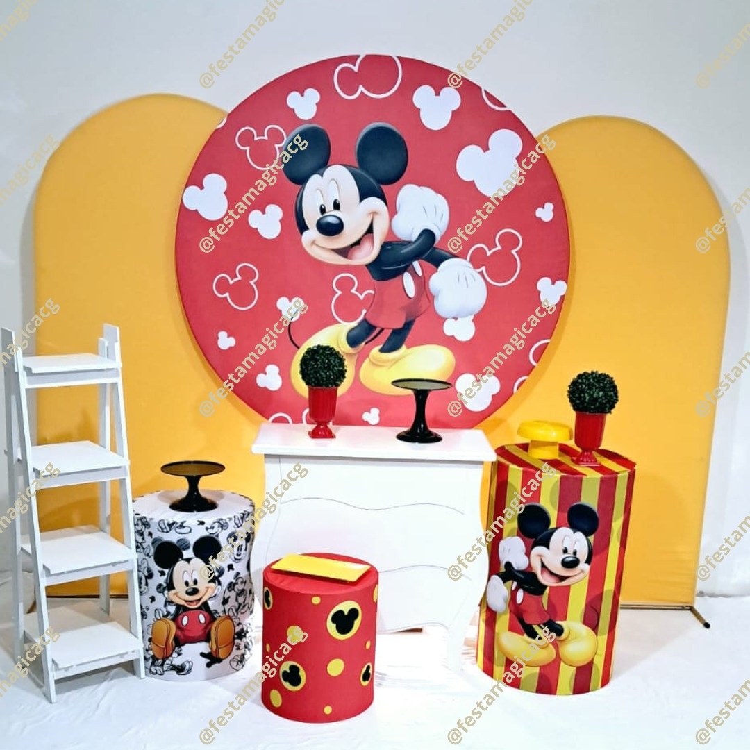 K4 Mickey Vermelho - Olivete Filgueira
