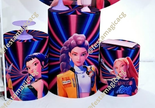 Cilindros Guerreiras Do Kpop - Olivete Filgueira