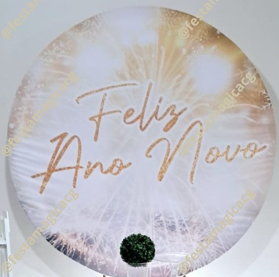 Capa Painel Feliz Ano Novo - Olivete Filgueira