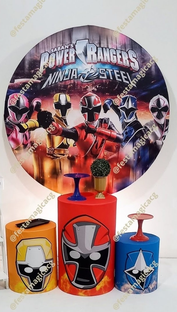 Kmini Power Rangers  - Olivete Filgueira