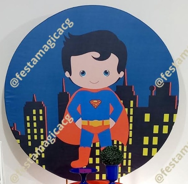 Painel Superman Baby - Olivete Filgueira