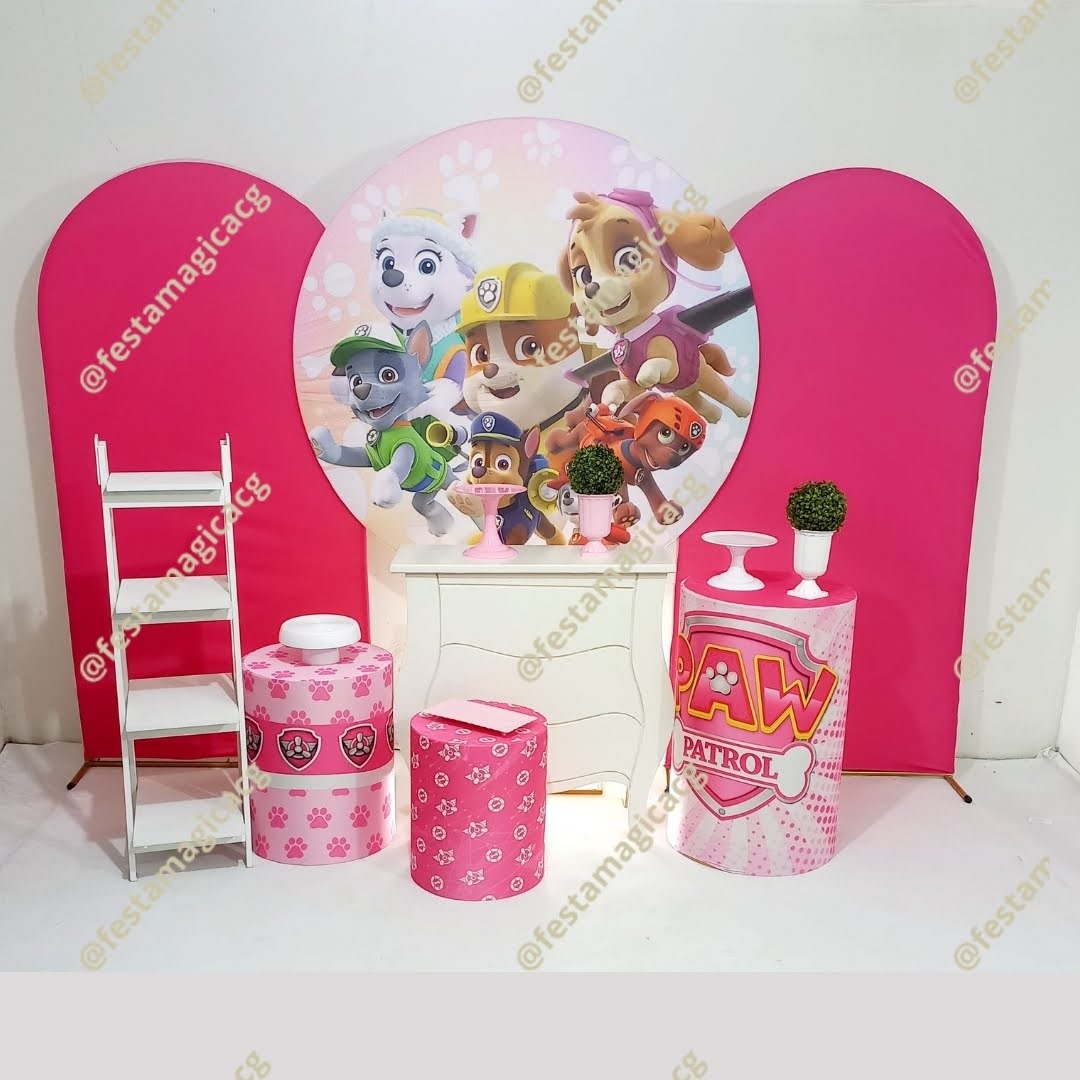 K4 Patrulha Canina Rosa - Olivete Filgueira