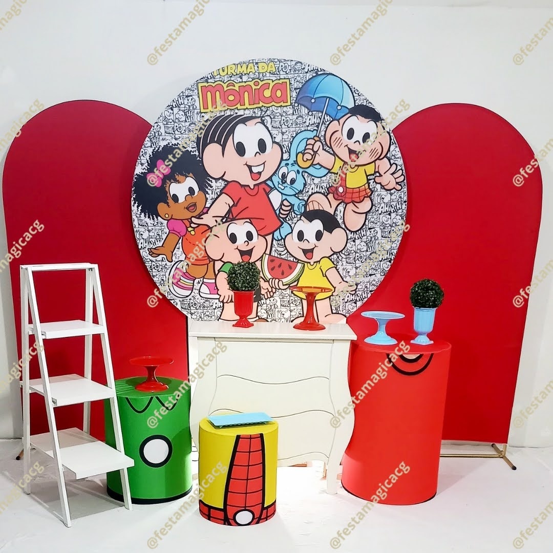 K4 Turma da Monica Com Mileninha - Olivete Filgueira