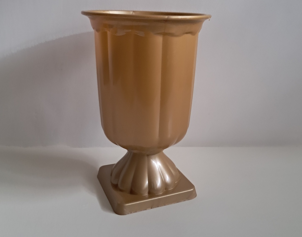 Vaso de Planta Grego Dourado - Olivete Filgueira