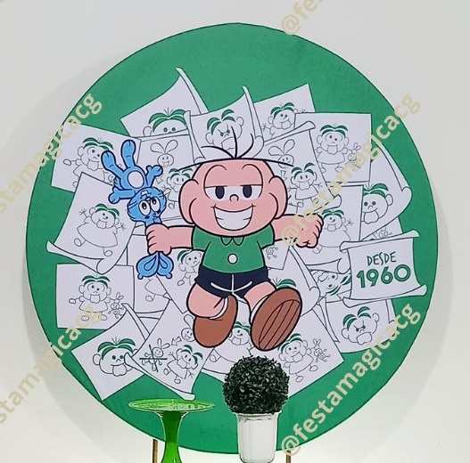 Painel Cebolinha Painel Pequeno - Olivete Filgueira