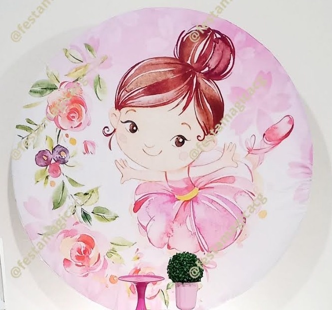 Painel Bailarina Ruiva - Olivete Filgueira