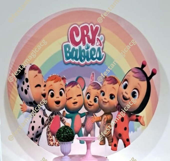 Painel Cry Babies - Olivete Filgueira