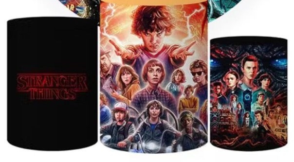 Capa Cilindros Stranger Things   - Olivete Filgueira