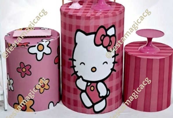 Capa Cilindro Hello Kitty 2 - Olivete Filgueira