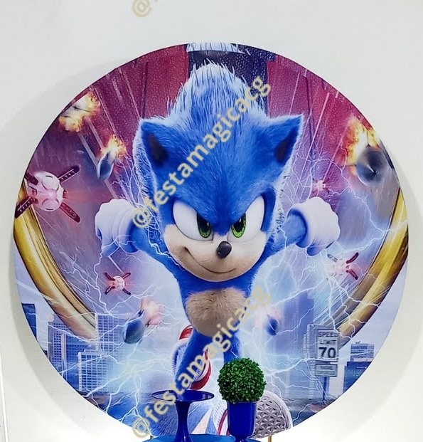 Painel Sonic 1 - Olivete Filgueira