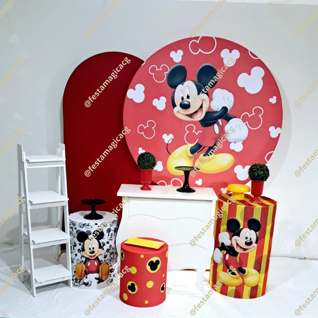 K3 Mickey Vermelho - Olivete Filgueira