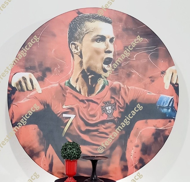 Painel Cristiano Ronaldo  - Olivete Filgueira