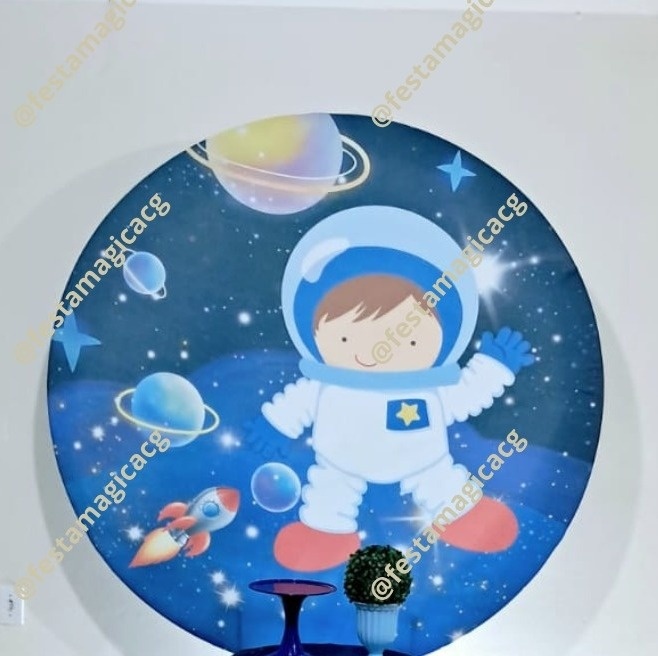 Painel  Astronauta Baby Masculino  - Olivete Filgueira