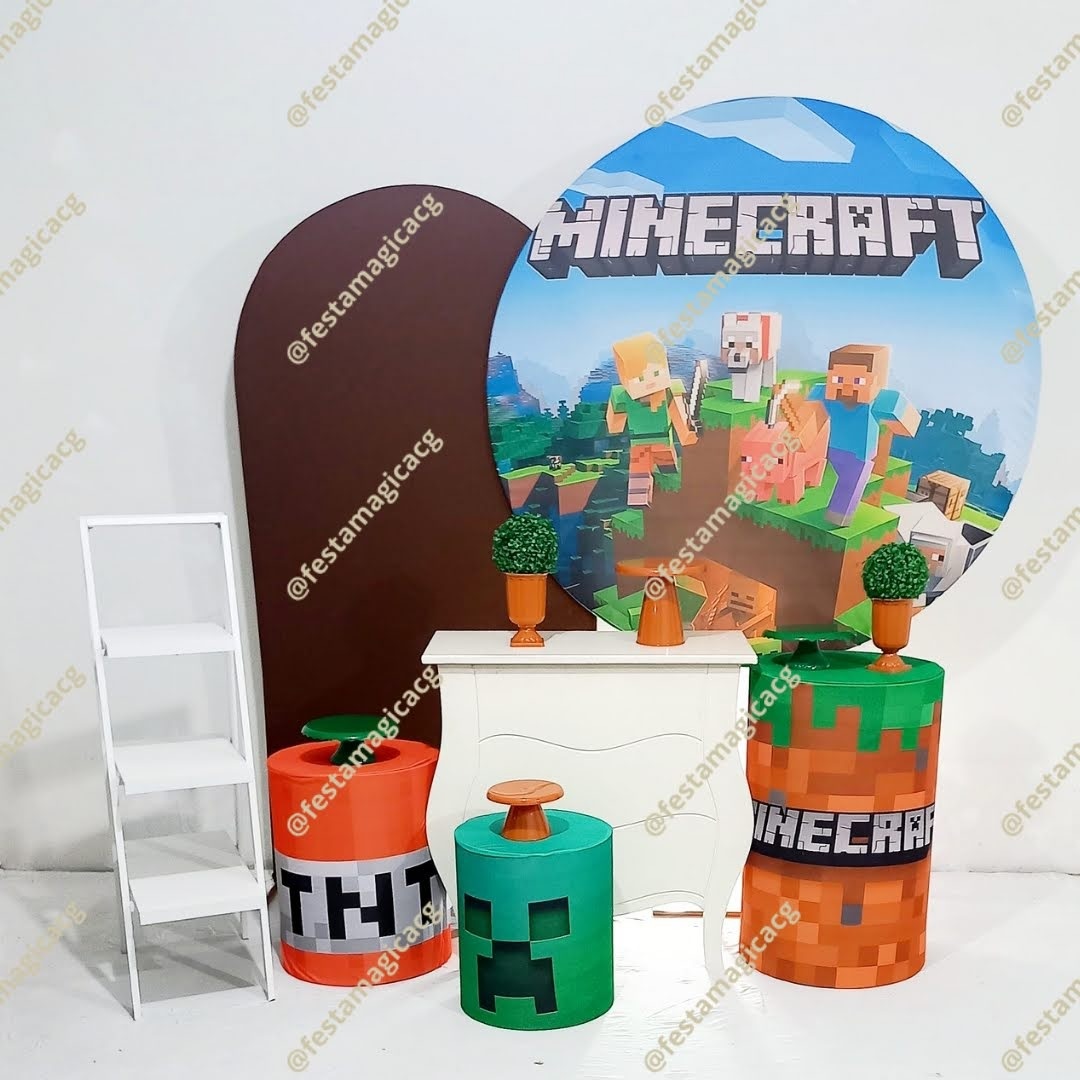 K3 Minecraft Masculino 2 - Olivete Filgueira