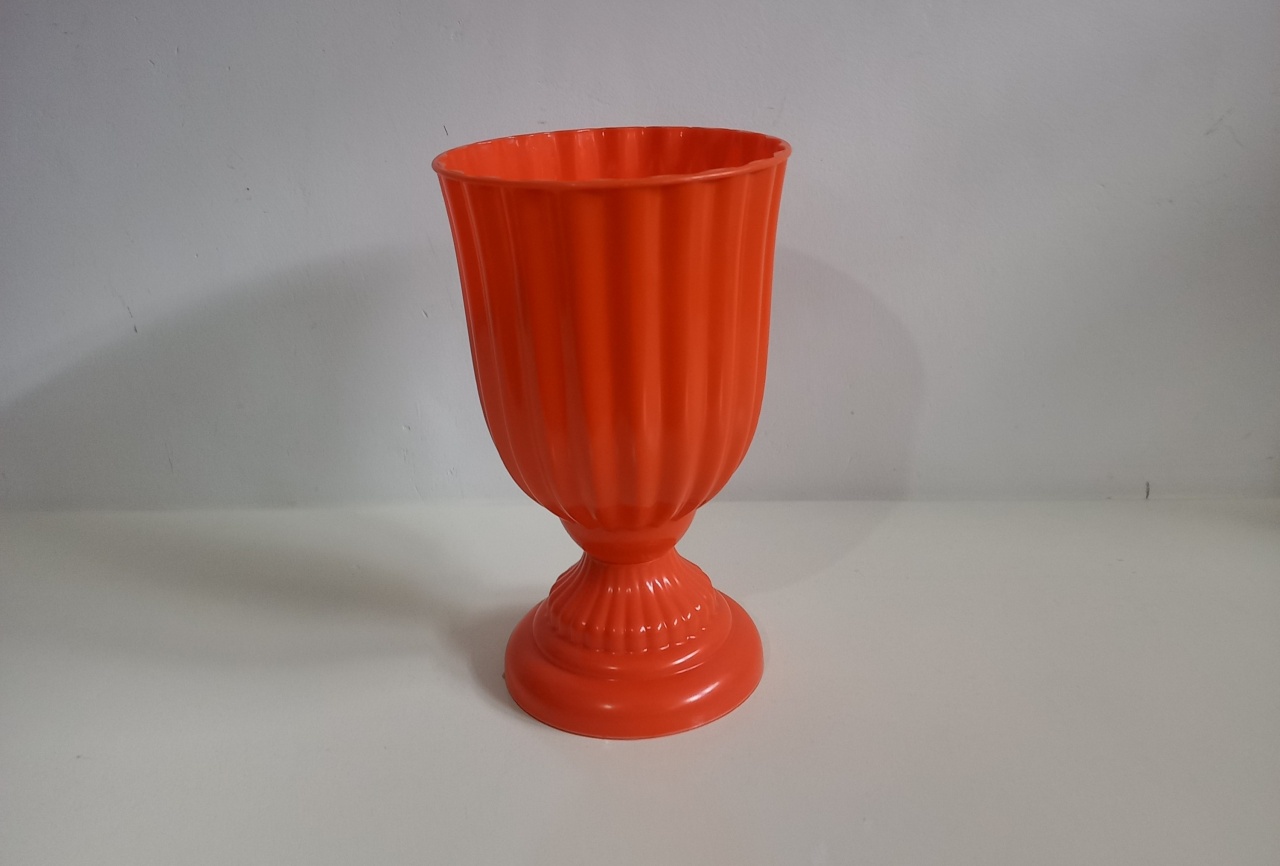 Vaso  Dubai P Laranja  - Olivete Filgueira